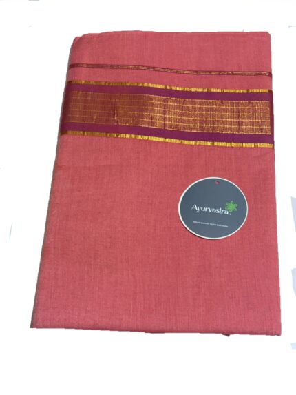 Kumkum Red Cotton Sarees 3